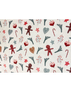 Mantel tela resinada Gingerman