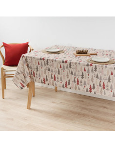Mantel Navidad arbolitos