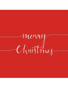 Servilleta merry christmas...